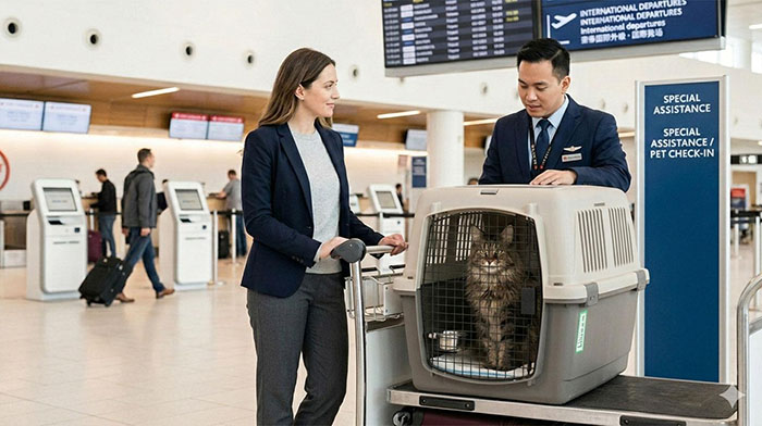 Bay cùng thú cưng trên EVA Air: Những điều cần biết trước chuyến đi